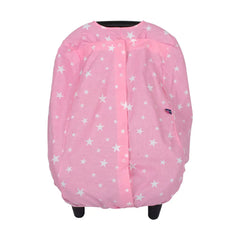 Sevi Bebe Infant Car Seat Cover - Pink Star Sevi Bebe