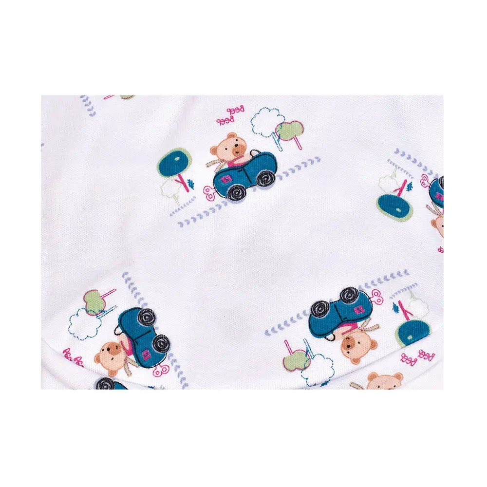 Sevi Bebe Interlock Baby Swaddle - Driver Bear (0-3 Months) Sevi Bebe