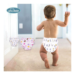 Sevi Bebe Luxury Training Pants - Aquarium Pattern