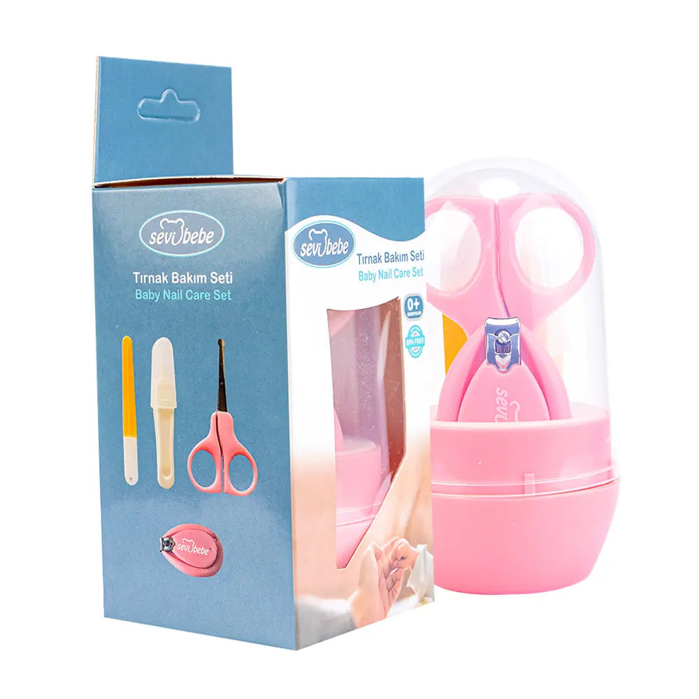 Sevi Bebe Nail Clipper Set - Pink Sevi Bebe