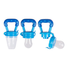 Sevi Bebe Silicone Fresh Food Feeder & Teether - Blue