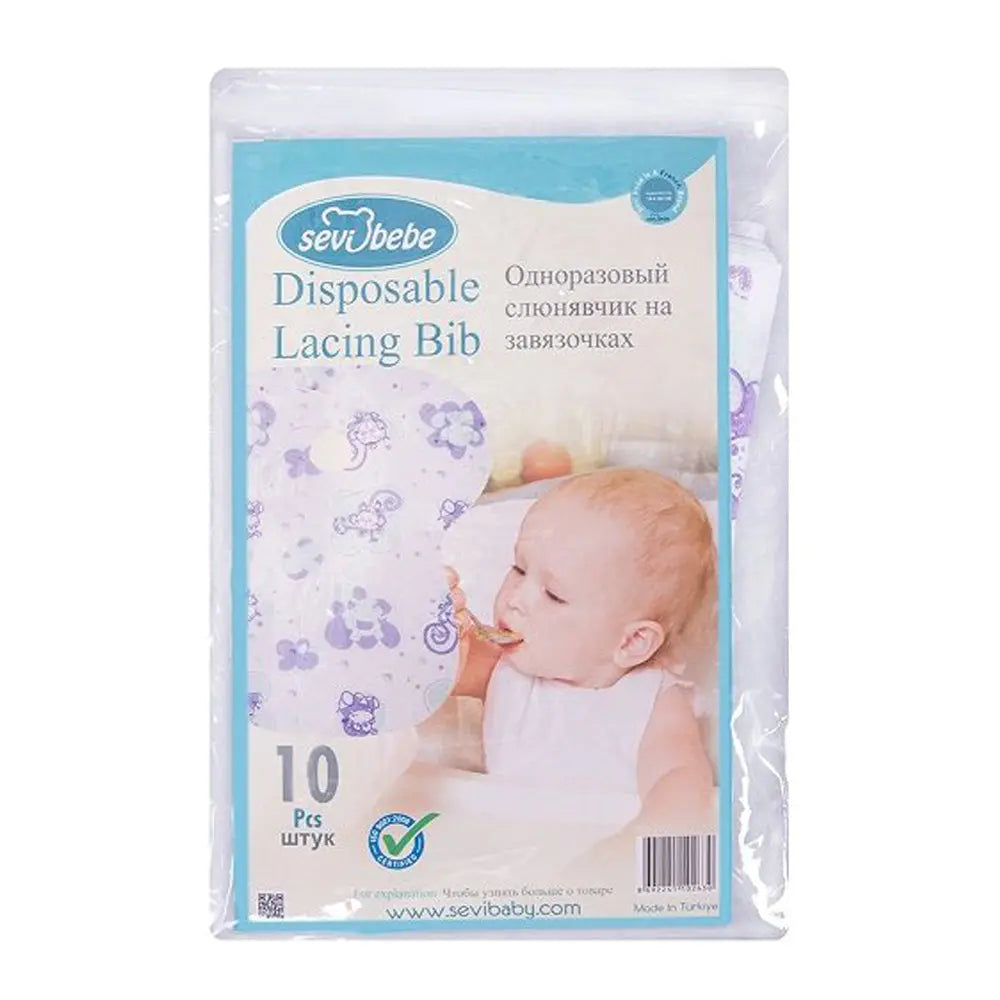 Sevi Bebe Disposable Lacing Bib - Pack of 10 Sevi Bebe