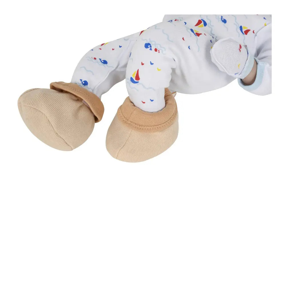 Sevi Bebe Booties With Cherry Stones Sevi Bebe