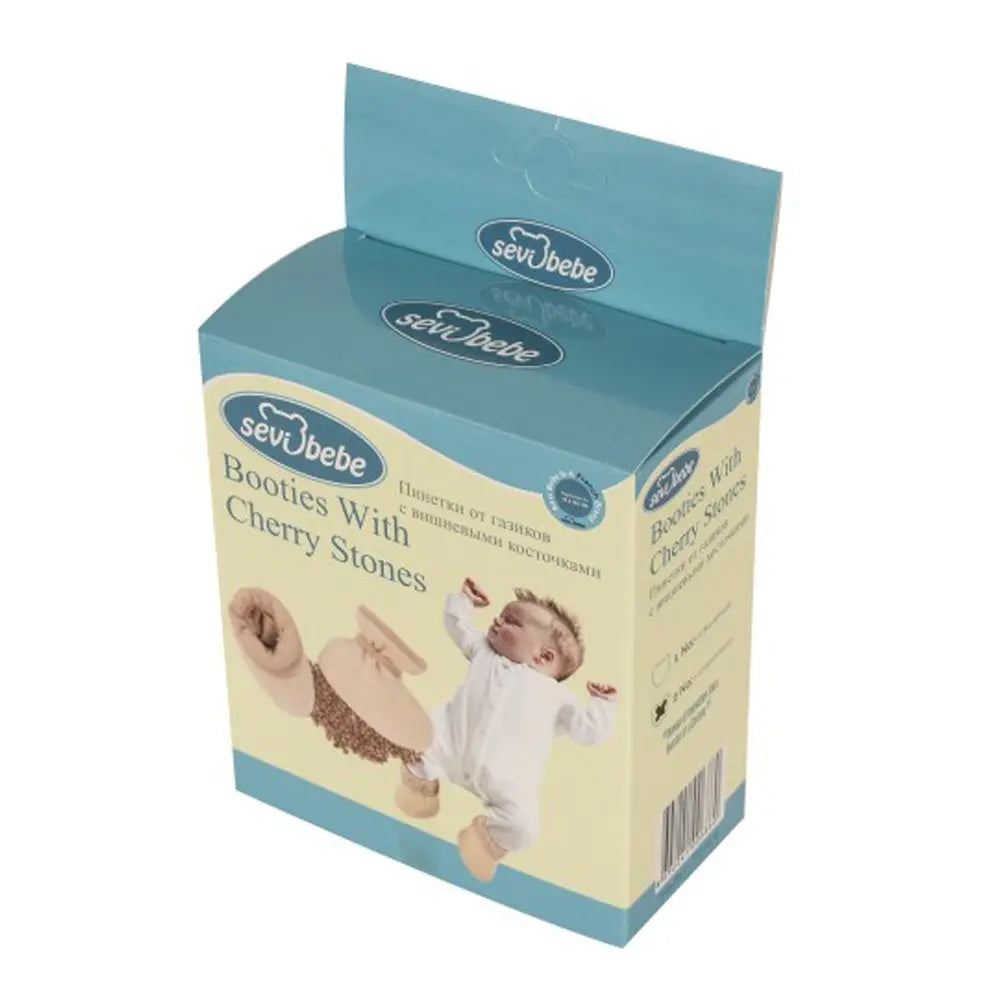 Sevi Bebe Booties With Cherry Stones Sevi Bebe