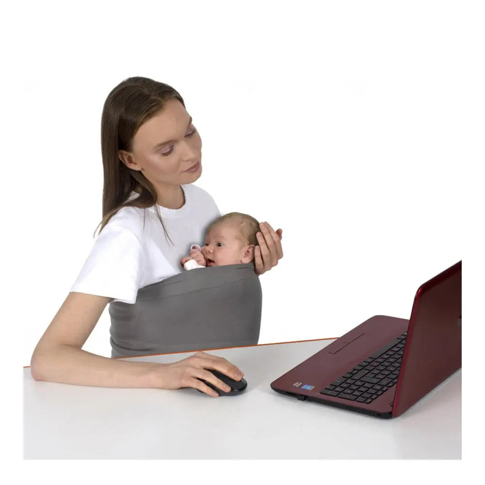 Sevi Bebe Skin To Skin Sling - Grey Sevi Bebe