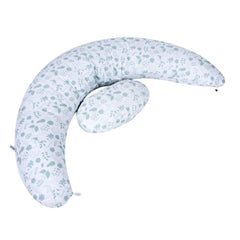 Sevi Bebe Multifunctional Pregnancy & Breastfeeding Pillow with Internal Cushion - Leaf Pattern