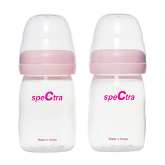 Spectra Cooler Kit مع زجاجتين وعلبة ثلج - أبيض ووردي