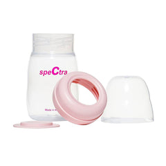 Spectra Cooler Kit مع زجاجتين وعلبة ثلج - أبيض ووردي