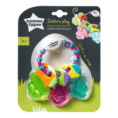 Tommee Tippee Teethe n Play Water Teether, (6 months +) - Multi Color