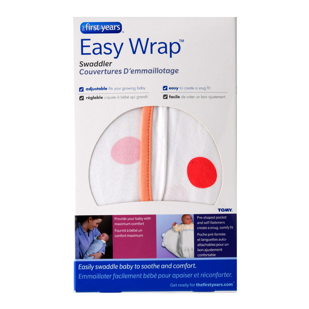 The First Years Easy Wrap Swaddle - Orange The First Years