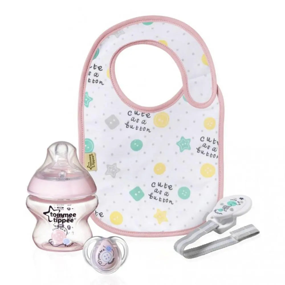 Tommee Tippee Closer to Nature Small Gift Set - Pink Tommee Tippee
