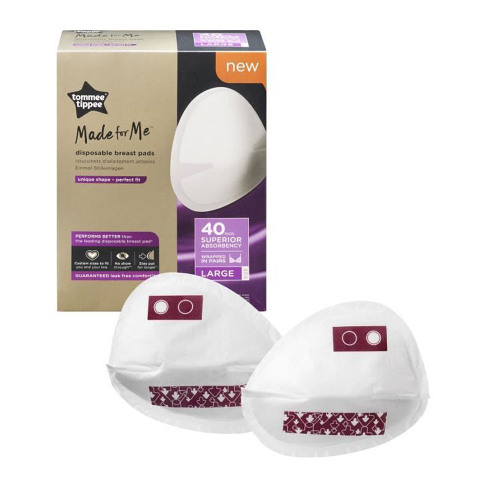 Tommee Tippee Breast Pads Large - 40 Pads Tommee Tippee
