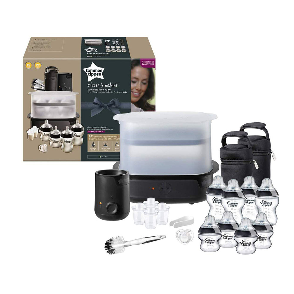 Tommee Tippee Complete Feeding Set - Black Tommee Tippee