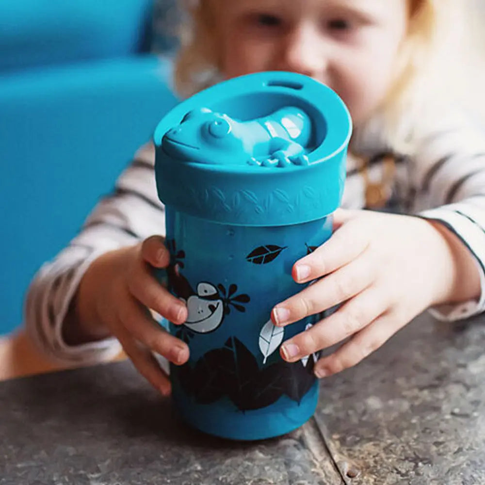 Tommee Tippee No Knock Cup with Lid - Turquoise Tommee Tippee