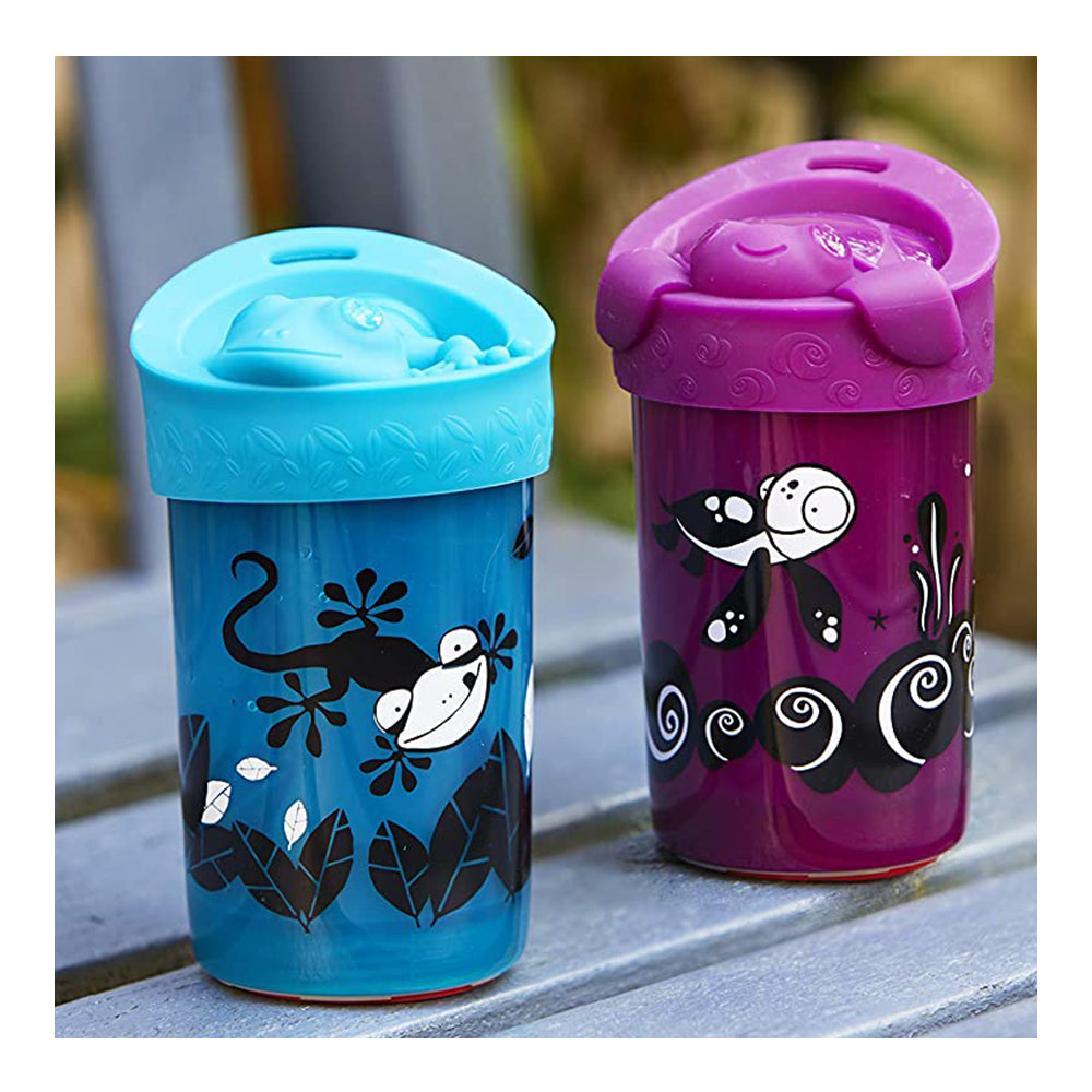 Tommee Tippee No Knock Cup with Lid - Turquoise Tommee Tippee