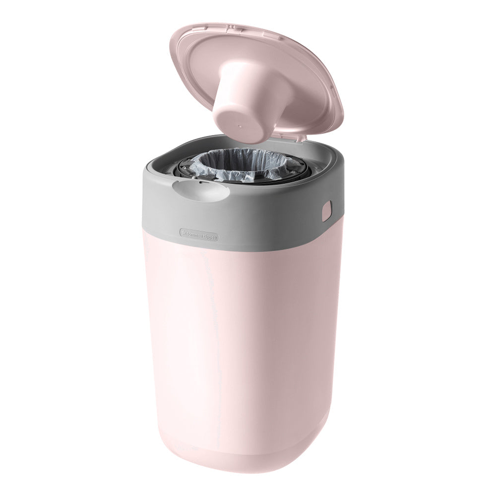 Tommee Tippee Twist and Click Advanced Nappy Disposable Bin - Pink Tommee Tippee