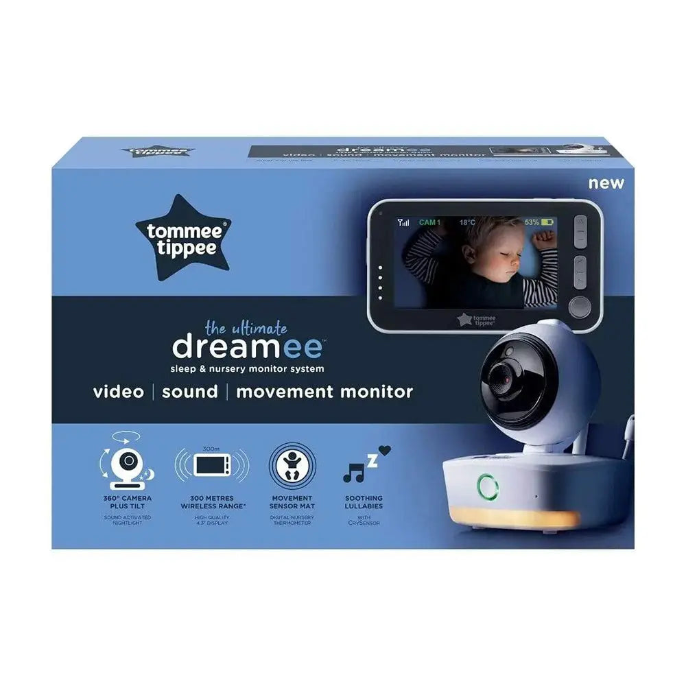 Tommee Tippee Ultimate Dreamee Sleep & Nursery Baby Monitor System Tommee Tippee