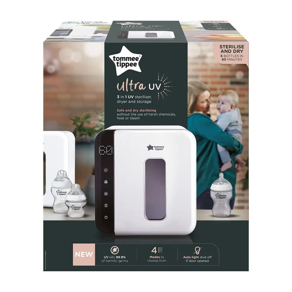 Tommee Tippee Ultra UV Steriliser 3 in 1 Steriliser, Dryer & Storage Tommee Tippee