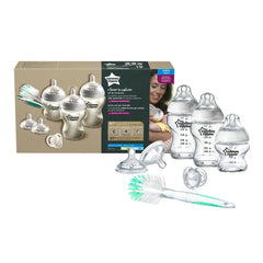 Tommee Tippee Closer to Nature New Born Kit Feeding Bottle - Glass 2bottles (250 Ml) 1 bottle (150 Ml) Tommee Tippee