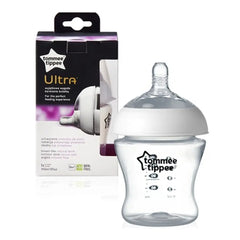 Tommee Tippee Ultra Feeding Bottle, 0 month+,( 150Ml) Tommee Tippee