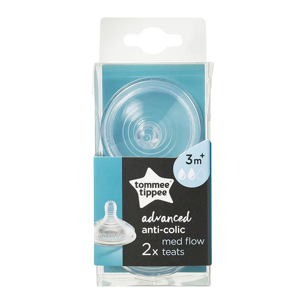 Tommee Tippee Advanced Anti-Colic Medium Flow Nipple, (Age: 3 Months ) Tommee Tippee