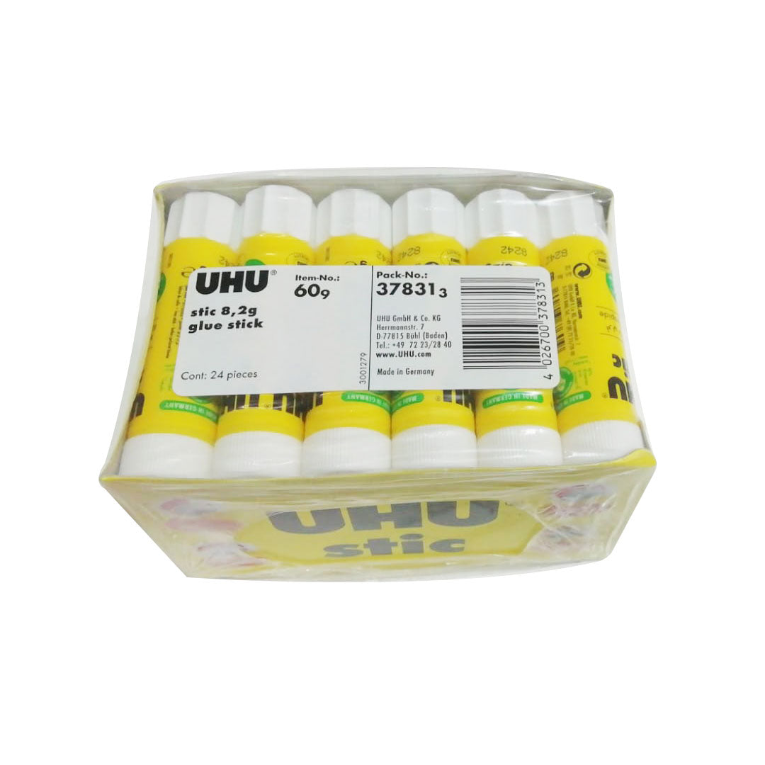 UHU Glue Stick 8.2g - Pack of 24 UHU