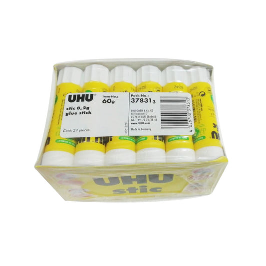 UHU Glue Stick 8.2g - Pack of 24 UHU