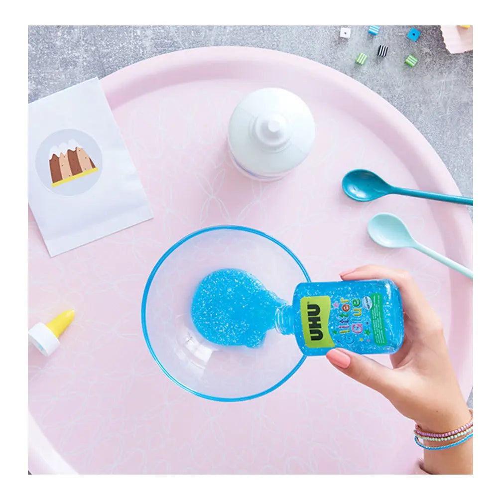 UHU Glitter Glue Bottle - Yellow UHU