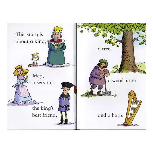 Usborne First Reading Book - King Donkey Ears Usborne Publishing