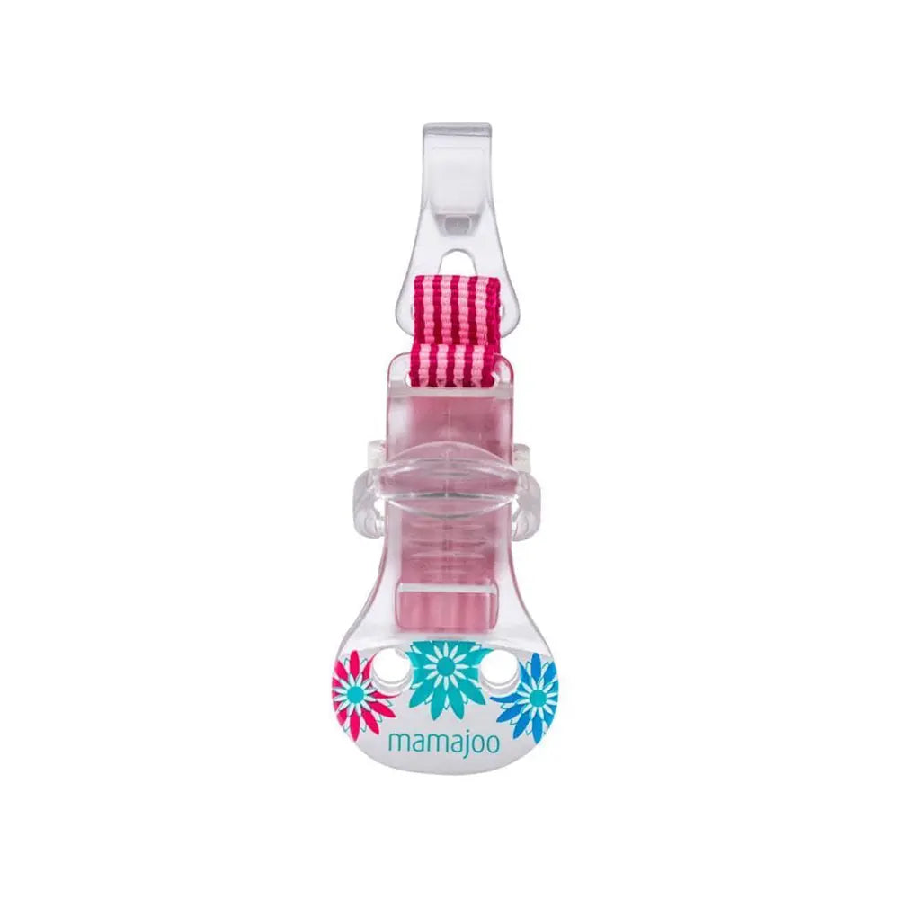 Mamajoo Soother Clip - pink Mamajoo