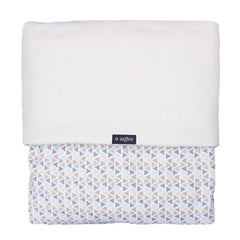 Zaffiro Blanket 75x100cm - Velvet Ecru Zaffiro