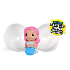 زيمبلي كيدز جليتر سلايم باف - صندوق كنز حورية البحر - أزرق مائي