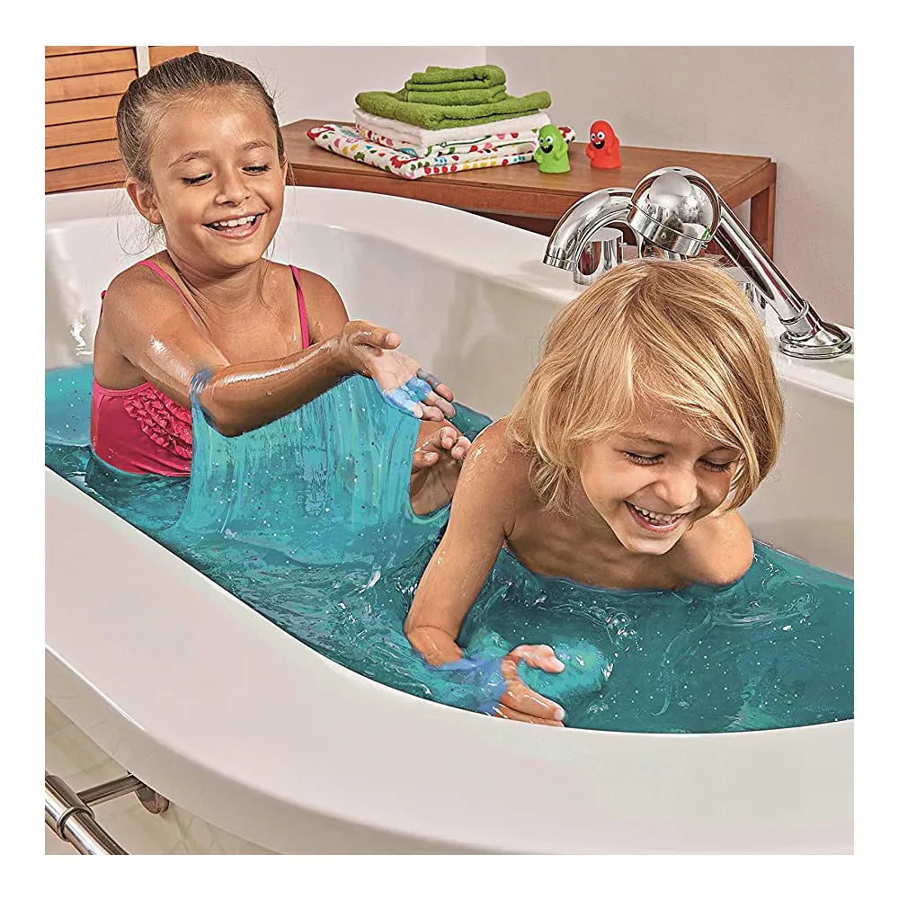 Zimpli Kids Glitter Slime Baff - Mermaid Treasure Chest - Aqua Blue Zimpli Kids