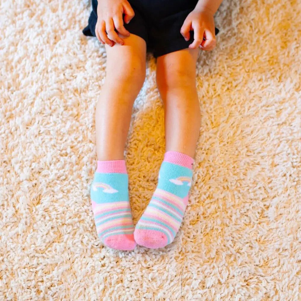 Zoocchini Baby Terry 3 pc Sock set - Allie the Alicorn Zoocchini