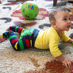 Zoocchini Comfort Crawler Babies Legging and Sock set - Devin the Dinosaur