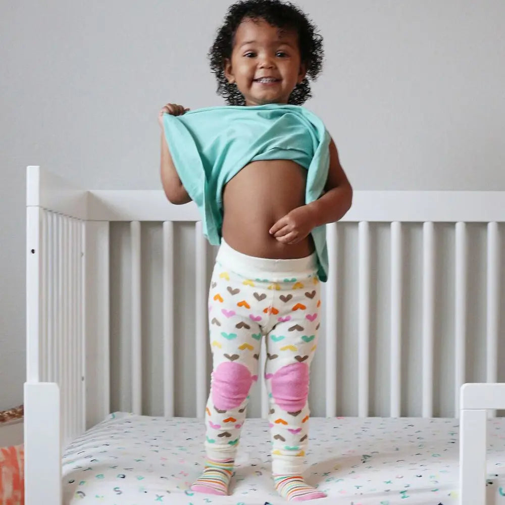 Zoocchini Comfort Crawler Babies Legging and Sock set - Fiona the Fawn Zoocchini