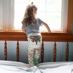 Zoocchini Comfort Crawler Babies Legging and Sock set - Fiona the Fawn