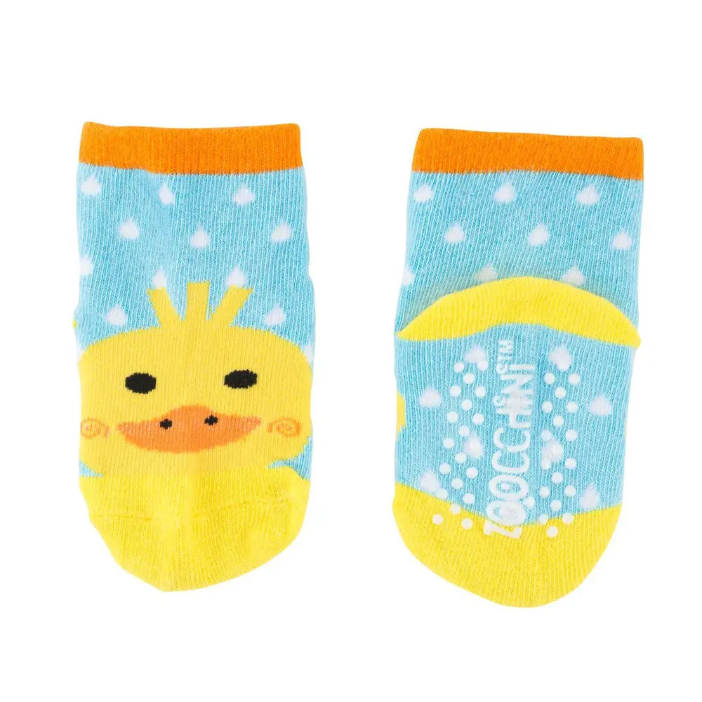 Zoocchini Comfort Crawler Babies Legging and Sock set - Puddles the Duck (12-18m) Zoocchini