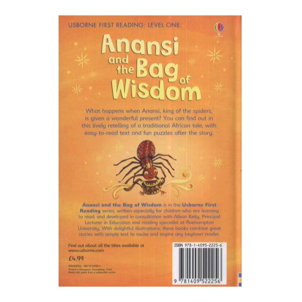 Usborne Anansi and the Bag of Wisdom Usborne Publishing