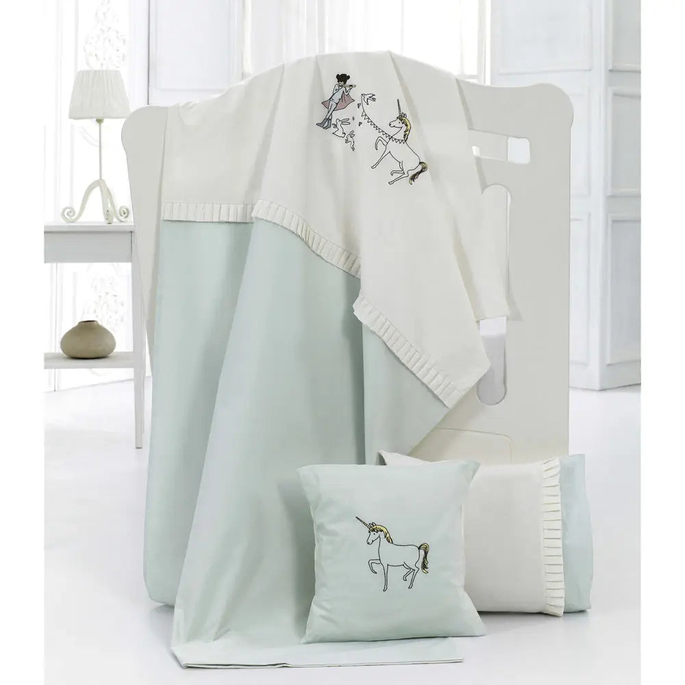 Momi Shop Duvet Cover Set - Blue Momi Shop