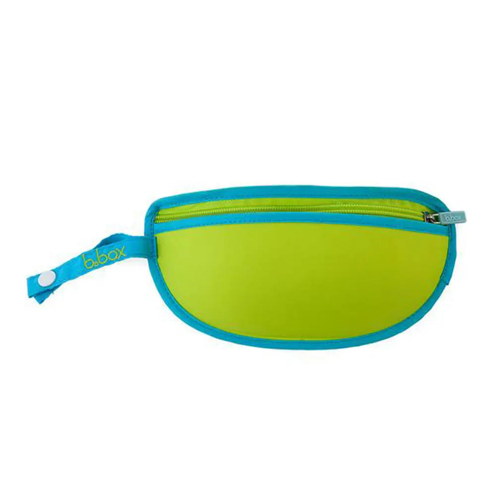 B.Box Travel Bib + Spoon - Retro Circles B.Box