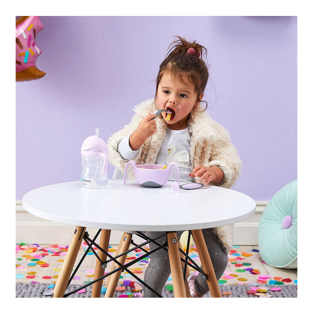B.Box Bowl and Straw - Boysenberry B.Box