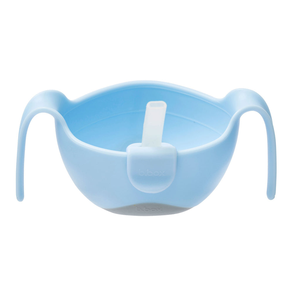 B.Box Bowl and Straw - Bubblegum B.Box