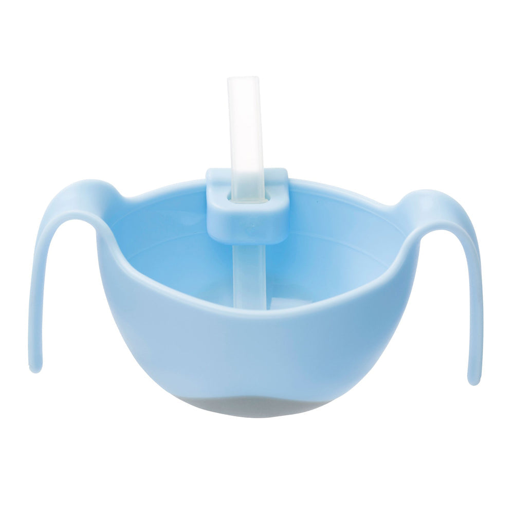 B.Box Bowl and Straw - Bubblegum B.Box