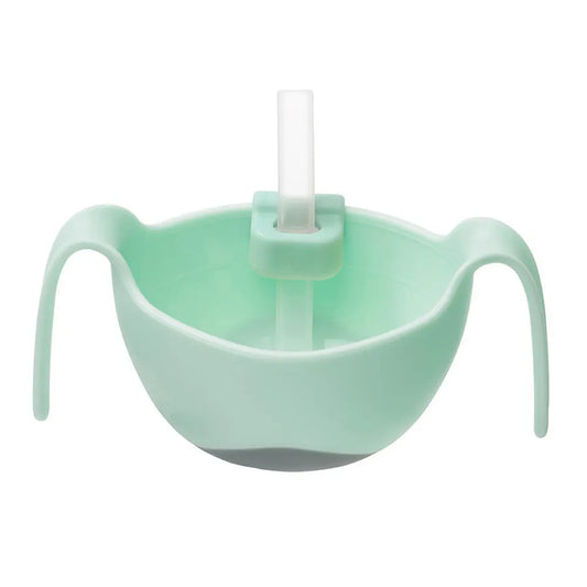 B.Box Bowl and Straw - Pistachio B.Box