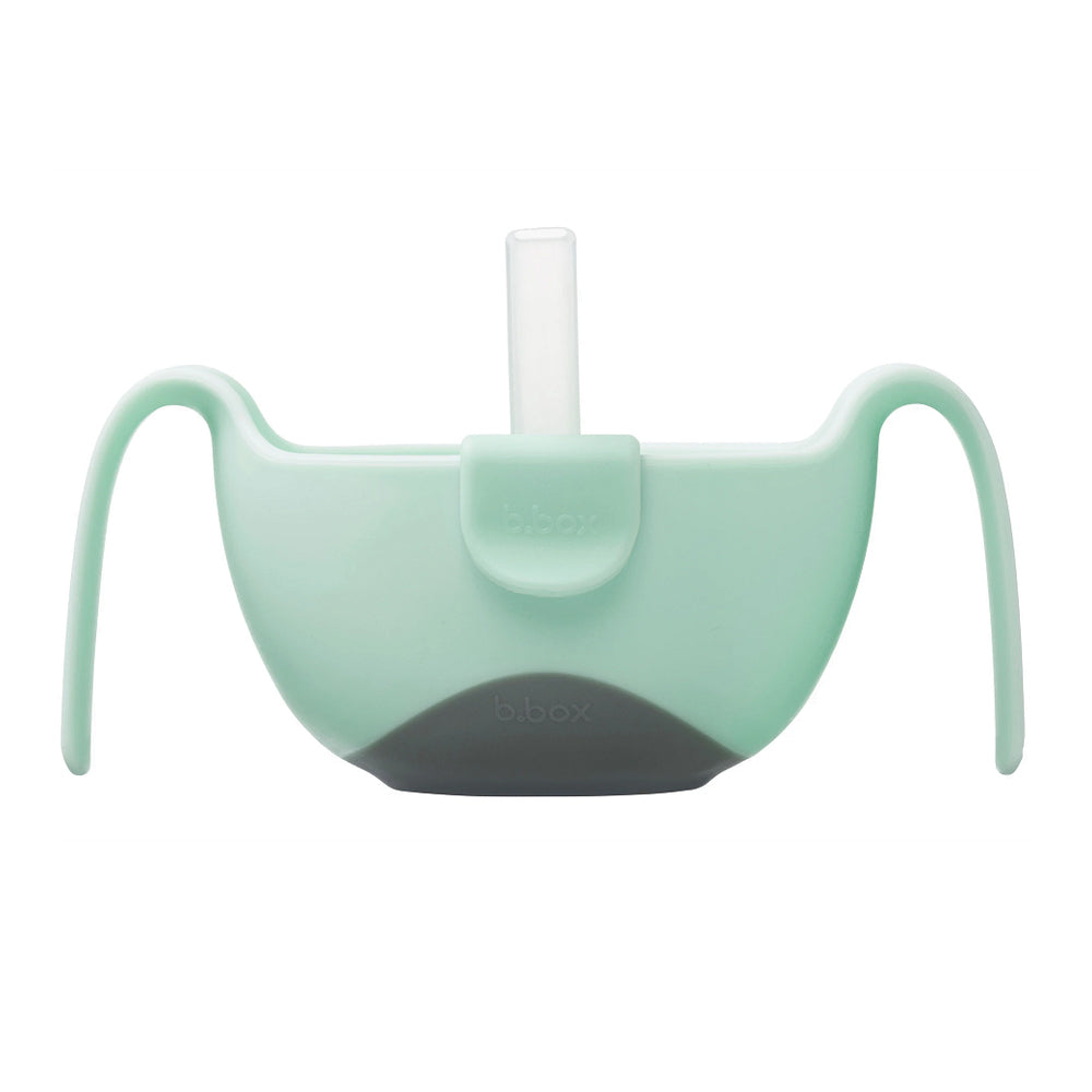 B.Box Bowl and Straw - Pistachio B.Box
