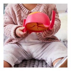 B.Box Bowl and Straw - Strawberry Shake