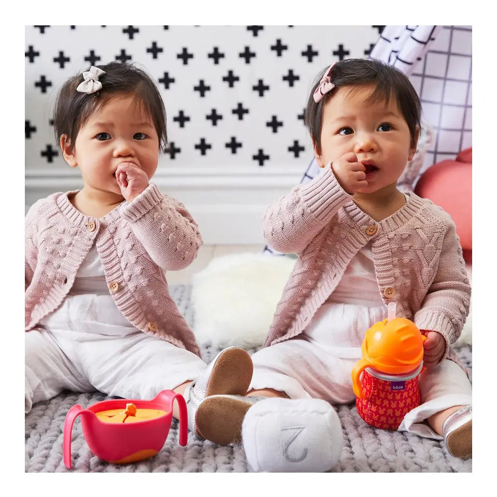 B.Box Bowl and Straw XL - Strawberry Shake B.Box