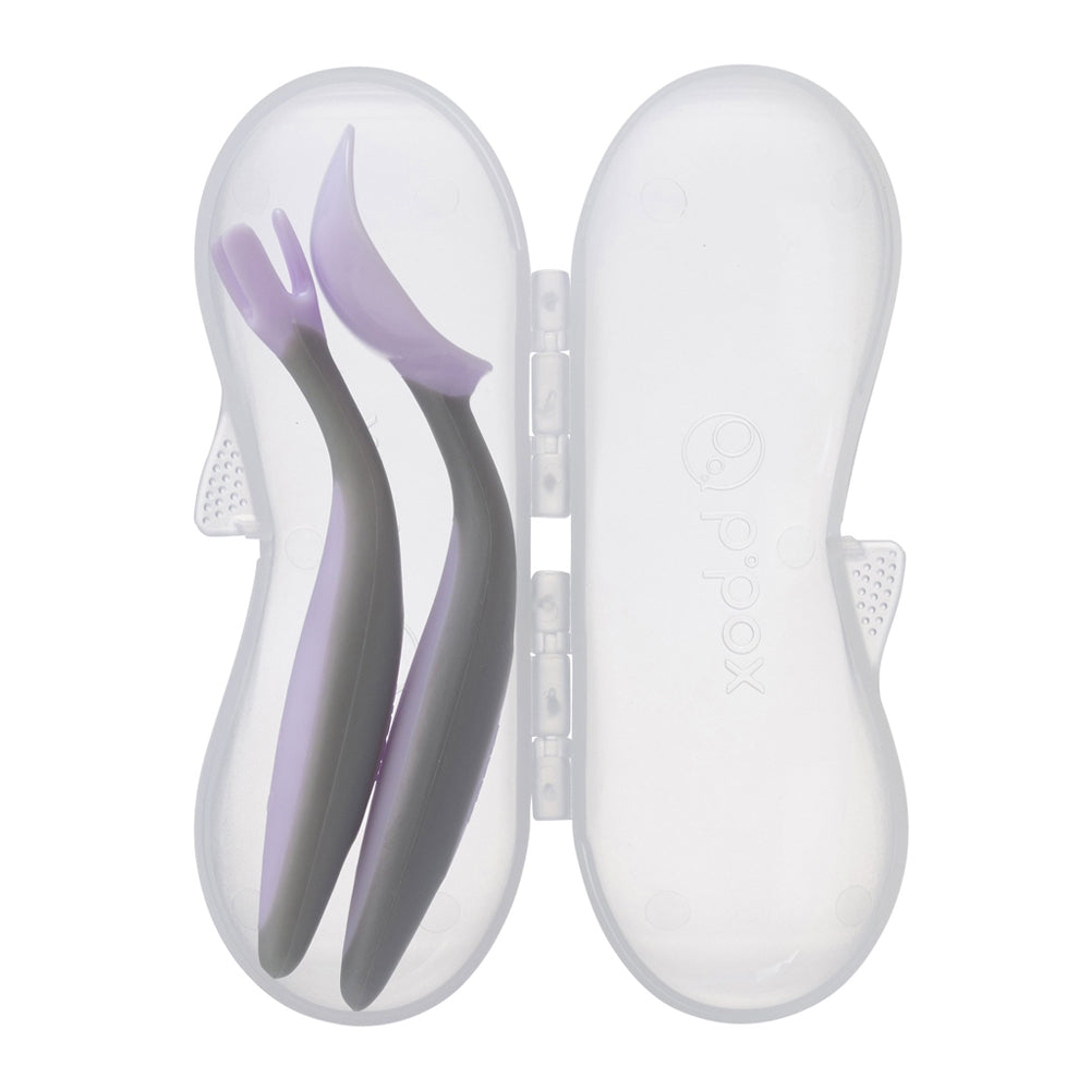 B.Box Toddler Cutlery Set - Boysenberry B.Box