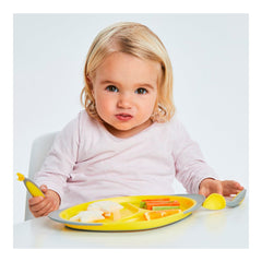 B.Box Divided Plate - Lemon Sherbet B.Box